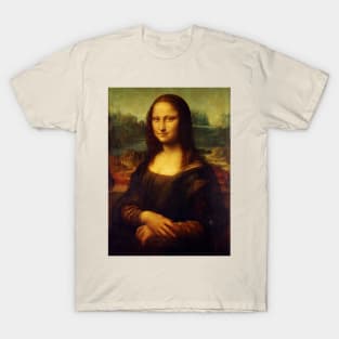 Mona lisa shop graphic tee